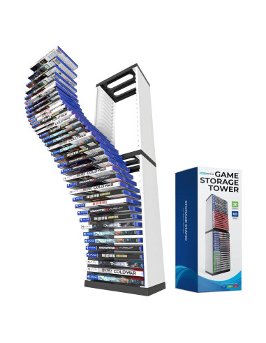 Torre de Almacenamiento Skywin para 36 Discos de Juegos