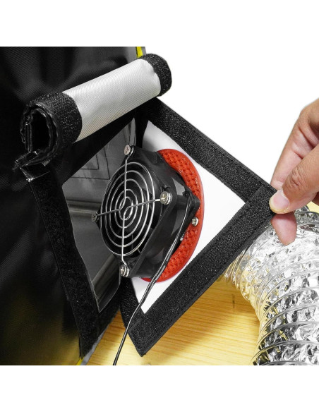 Cubierta para Impresora 3D DORUNDEA con Filtro y Ventilador Cubierta para Impresora 3D DORUNDEA con Filtro y Ventilador