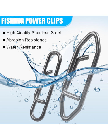Kit de Clips Rápidos AGOOL para Cebos de Pesca 90pcs