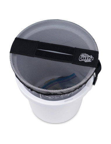 Tapa Cubo 19 L Thrasher Lures Malla Negra Multiusos