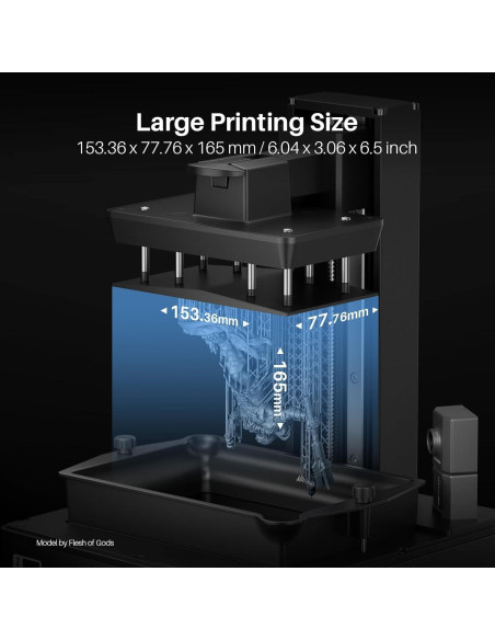 Impresora 3D ELEGOO Mars 5 Ultra 9K, 150mm/h, WiFi Impresora 3D ELEGOO Mars 5 Ultra 9K, 150mm/h, WiFi