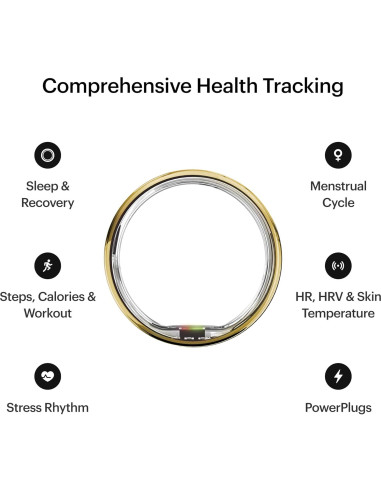 Anillo Ultrahuman AIR - Rastreador de Sueño y Fitness T12