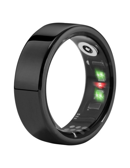 Anillo Inteligente AMOVAN Fitness Monitoreo Salud Negro Anillo Inteligente AMOVAN Fitness Monitoreo Salud Negro
