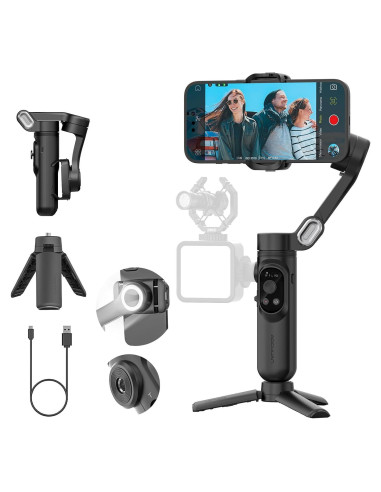 Gimbal Estabilizador 3 Ejes AOCHUAN Smart X Negro