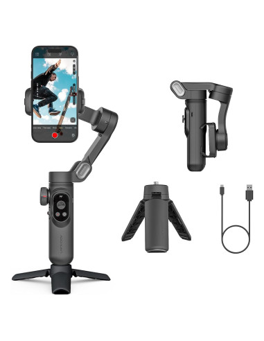 Gimbal Estabilizador AOCHUAN Smart X Pro con Luz LED