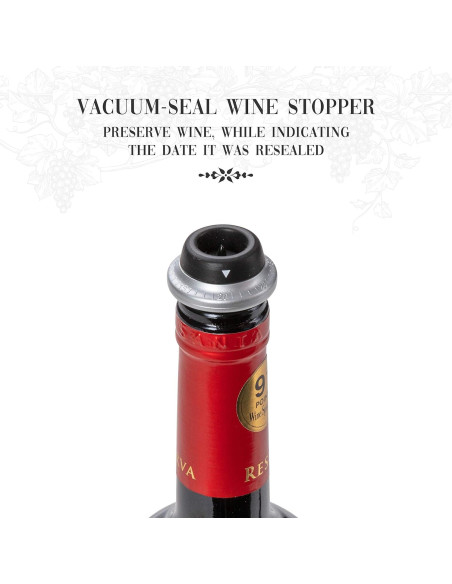Juego de Regalo de Vino Ivation - Abridor Eléctrico y Accesorios Juego de Regalo de Vino Ivation - Abridor Eléctrico y Accesorios