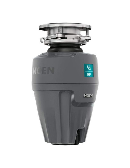 Moen EX50C Triturador de Basura 0.5 HP Negro Premium Moen EX50C Triturador de Basura 0.5 HP Negro Premium