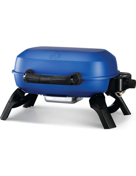 Parrilla de Gas Portátil Napoleón TravelQ 240 Azul 9000 BTU Parrilla de Gas Portátil Napoleón TravelQ 240 Azul 9000 BTU