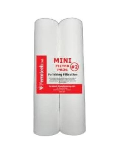 Filtro de Líquidos Fermtech Mini 2 Doble 25,4 cm Acero Inox