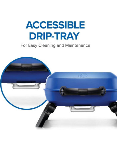 Parrilla de Gas Portátil Napoleón TravelQ 240 Azul 9000 BTU