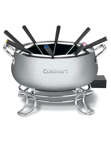 Cacerola de Fondue Cuisinart 2,84L Acero Inoxidable 1000W