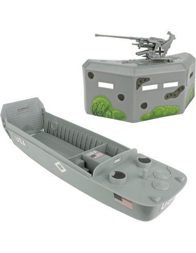 Juego de Soldados de Plástico BMC D-DAY Playa de Utah 40 Piezas