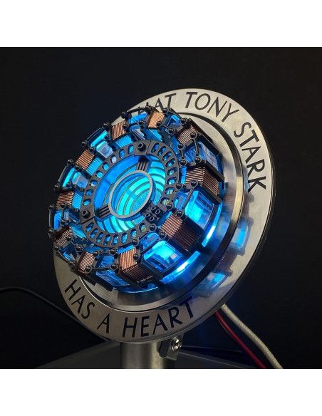 Reactor de Arco Iron Man 1:1 LED USB con Exhibición Reactor de Arco Iron Man 1:1 LED USB con Exhibición
