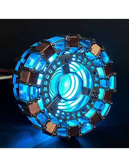 Reactor de Arco Iron Man 1:1 LED USB con Exhibición Reactor de Arco Iron Man 1:1 LED USB con Exhibición