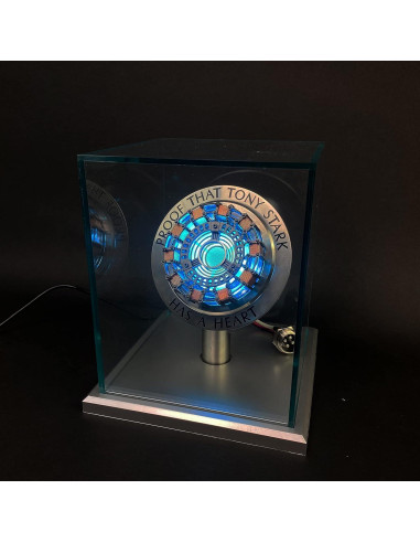 Reactor de Arco Iron Man 1:1 LED USB con Exhibición