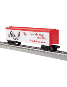 Carro de Tren Reefer Lionel Budweiser O Gauge 1:48 2