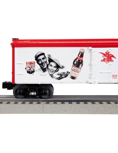 Carro de Tren Reefer Lionel Budweiser O Gauge 1:48