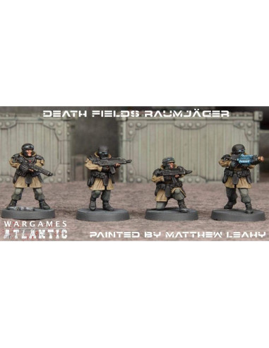 Infantería Raumjger - Wargames Atlantic 24 Figuras 28mm