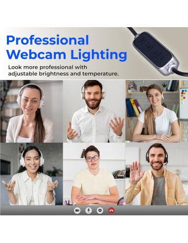Iluminación para Videoconferencias HumanCentric - Kit Doble
