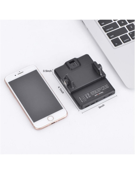 Luz LED Newmowa Recargable con Clip para Teléfono 60 LEDs Luz LED Newmowa Recargable con Clip para Teléfono 60 LEDs