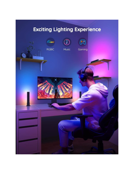 Barras de Luz LED Govee H6056 RGBICWW para TV y Juegos Barras de Luz LED Govee H6056 RGBICWW para TV y Juegos