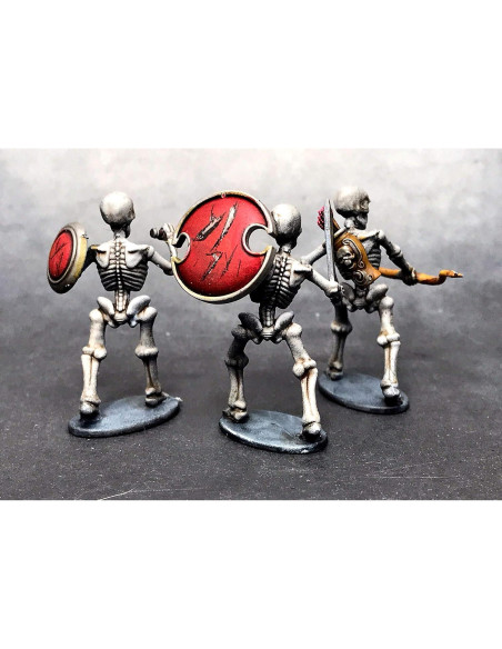 Guerreros Esqueléticos Wargames Atlantic 32 Figuras Guerreros Esqueléticos Wargames Atlantic 32 Figuras