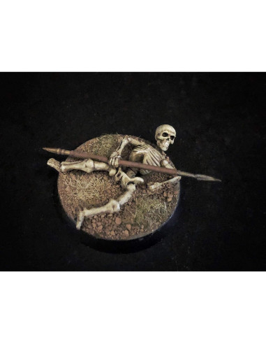 Guerreros Esqueléticos Wargames Atlantic 32 Figuras
