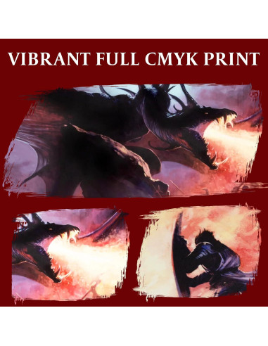 Pantalla DM LYNX LX-DMC para D&D con 4 bolsillos A4