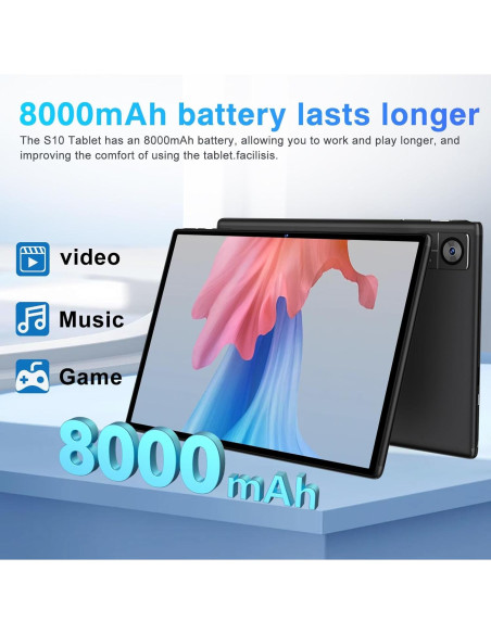 Tableta SUAAT S10 Android 14 10.1" 22GB RAM 128GB ROM Tableta SUAAT S10 Android 14 10.1" 22GB RAM 128GB ROM