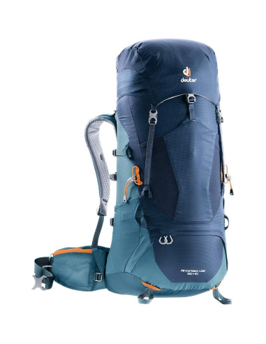 Mochila Deuter Aircontact Lite 50+10L Unisex Marino-Ártico