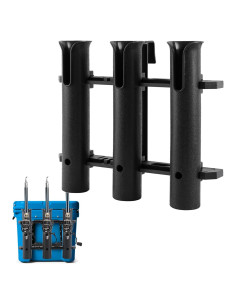 Soporte para cañas de pescar YUSOVE para neveras YETI - 3 cañas