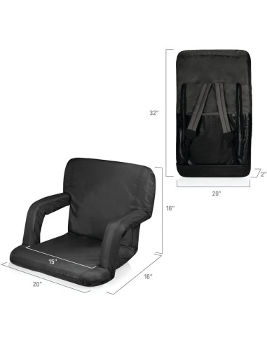 Silla de Estadio Reclinable Portable Ventura Picnic Time