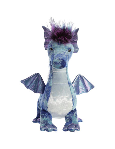 Peluche Dragón Zion Aurora Luxe Boutique 43 cm Azul