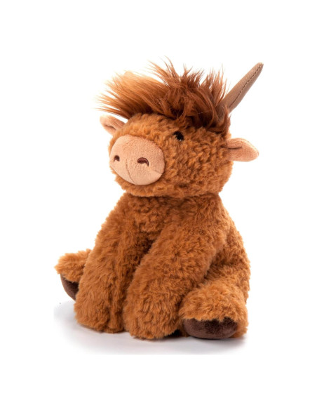 Peluche de Vaca de las Tierras Altas The Petting Zoo 22.86 cm Peluche de Vaca de las Tierras Altas The Petting Zoo 22.86 cm