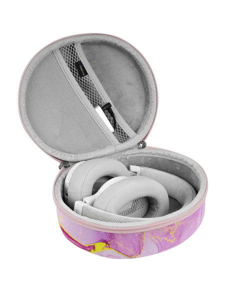 Funda Dura Geekria para Auriculares JBL - Mármol Rosa Funda Dura Geekria para Auriculares JBL - Mármol Rosa