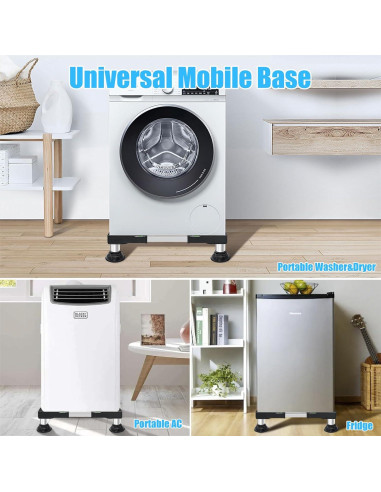 Soporte Pedestal Nefish para Mini Nevera Ajustable 16-24 cm