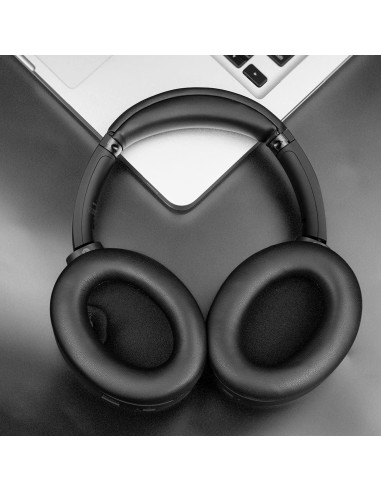 Almohadillas de Reemplazo SOULWIT para Sony WH-1000XM4 - Negro
