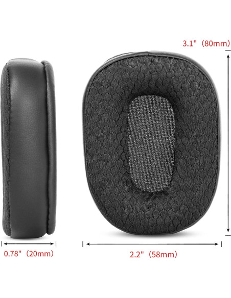 Kit de Almohadillas de Reemplazo TaiZiChangQin para Auriculares VXI BlueParrott B450-XT Kit de Almohadillas de Reemplazo TaiZiChangQin para Auriculares VXI BlueParrott B450-XT