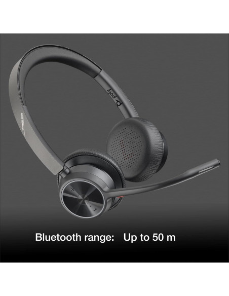 Auriculares Inalámbricos Poly Voyager 4320 UC Duo USB-A Auriculares Inalámbricos Poly Voyager 4320 UC Duo USB-A