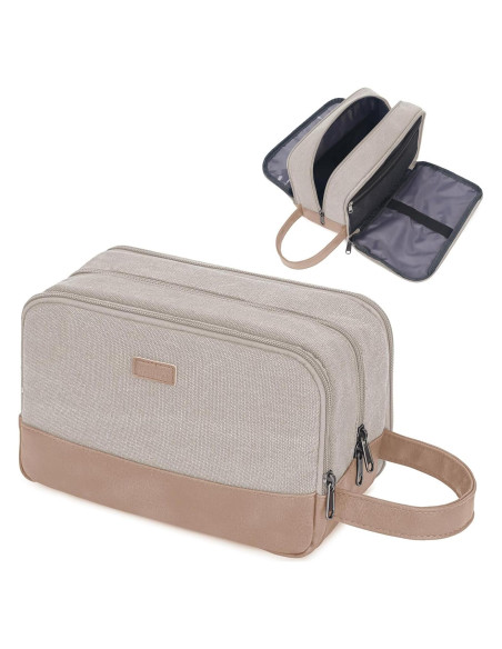 Bolsa de Aseo de Viaje WANDF Resistente al Agua 24.9x16x13cm Bolsa de Aseo de Viaje WANDF Resistente al Agua 24.9x16x13cm
