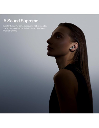 OnePlus Buds Pro 3 Auriculares Inalámbricos Bluetooth Radiancia Lunar