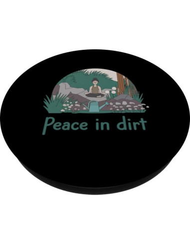 PopSockets PopGrip Adhesivo Paz en Tierra Jardín Zen