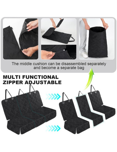 Funda de Asiento para Perros Sanqitara F150 Impermeable