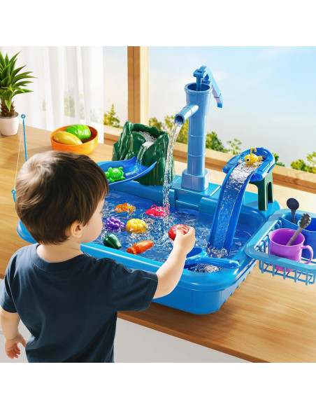 Mesa de Agua KIZONLY para Niños 1-8 Años con Bomba Mesa de Agua KIZONLY para Niños 1-8 Años con Bomba