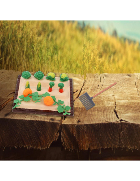Kit Miniatura de Jardín NUOBESTY con Pala y Rastrillo Kit Miniatura de Jardín NUOBESTY con Pala y Rastrillo