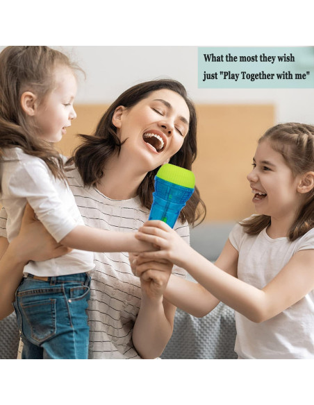 Micrófono Eco para Niños Lolakee - Juguete Musical Azul Micrófono Eco para Niños Lolakee - Juguete Musical Azul