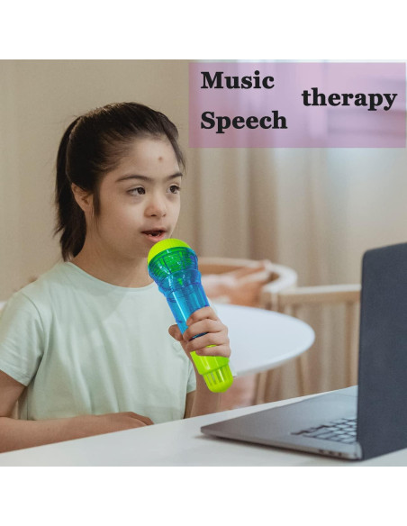 Micrófono Eco para Niños Lolakee - Juguete Musical Azul Micrófono Eco para Niños Lolakee - Juguete Musical Azul