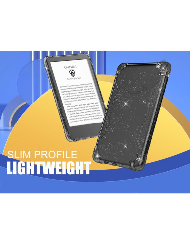 Funda MoKo para Kindle 6" (11 Generación 2024/2022) TPU Transparente