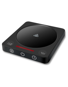 Calentador de Tazas Iporru Negro con Pantalla Doble y Apagado Automático
