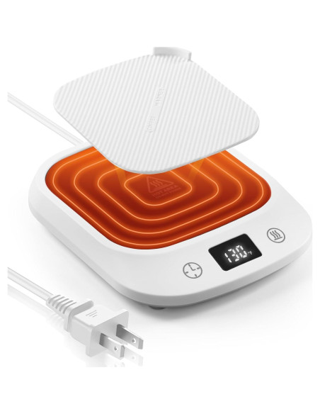 Calentador de Tazas HULBy 36W con 6 Temperaturas y Temporizador Calentador de Tazas HULBy 36W con 6 Temperaturas y Temporizador